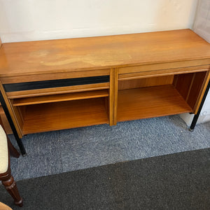 Vintage Retro Mid Century Roller Shutter Sideboard