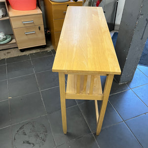 Oak Effect Console Table/Hall Table